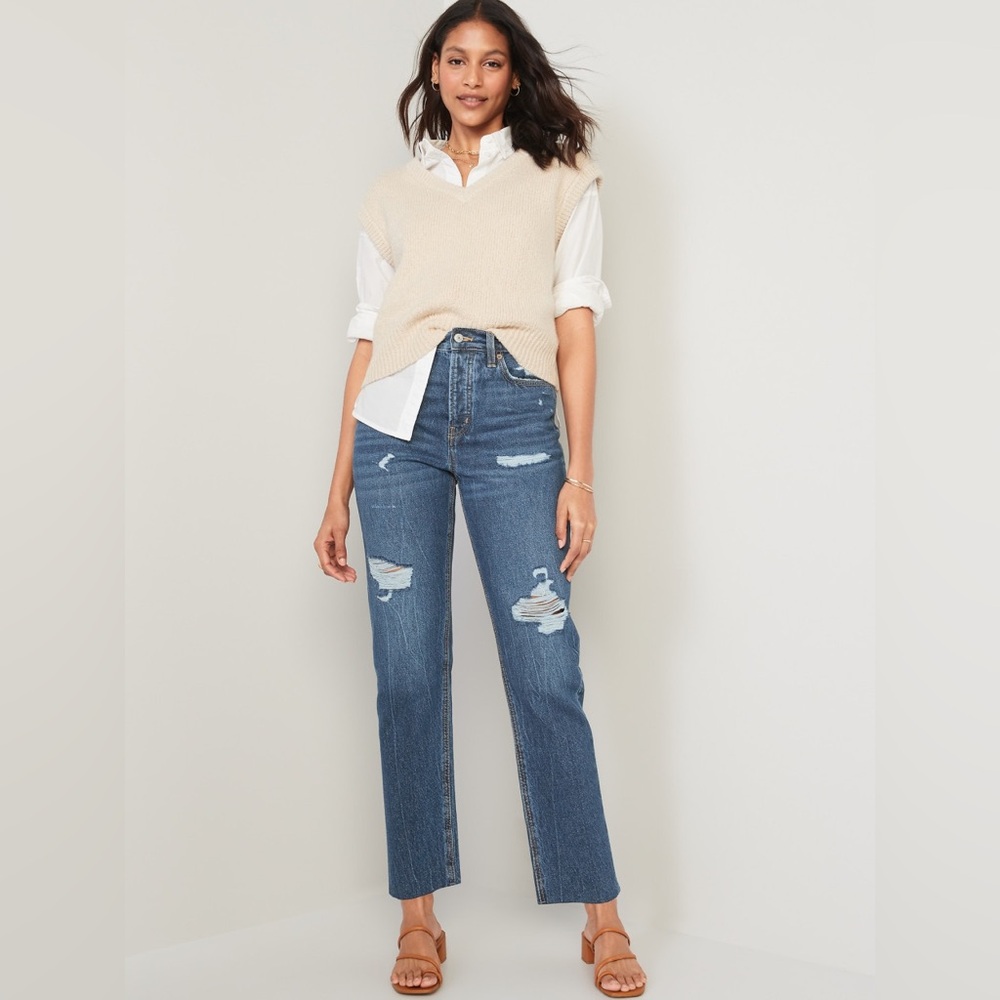 ✂️NWT Old Navy High Waist Straight Jeans
